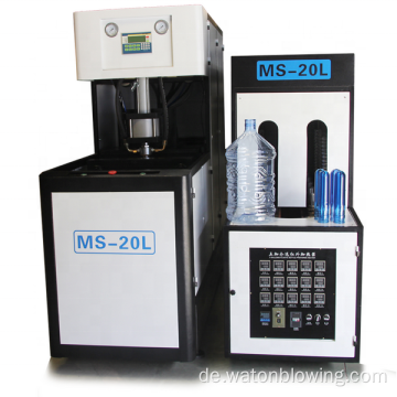 20L einfache Bedienung halbautomatische Blasformmaschine